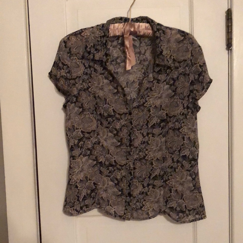 Sheer blouse
